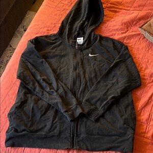 Nike Charcoal Full-Zip Hoodie